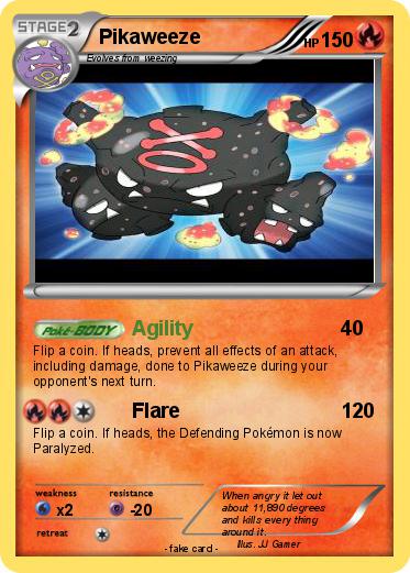 Pokemon Pikaweeze
