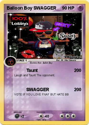 Pokemon Balloon Boy SWAGGER