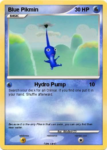 Pokemon Blue Pikmin