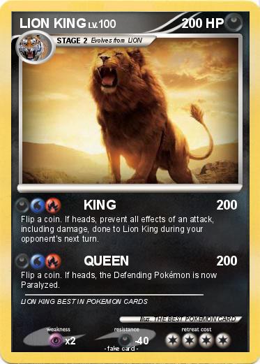 Pokemon LION KING