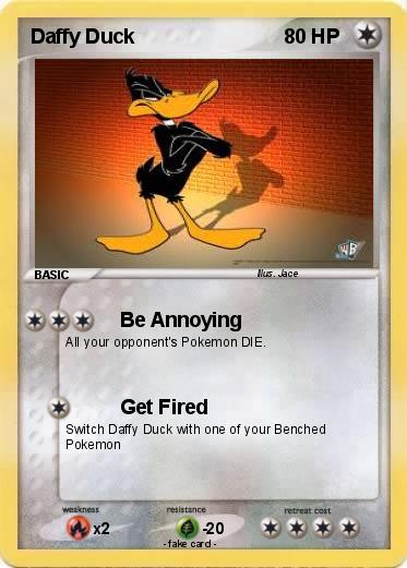 Pokemon Daffy Duck