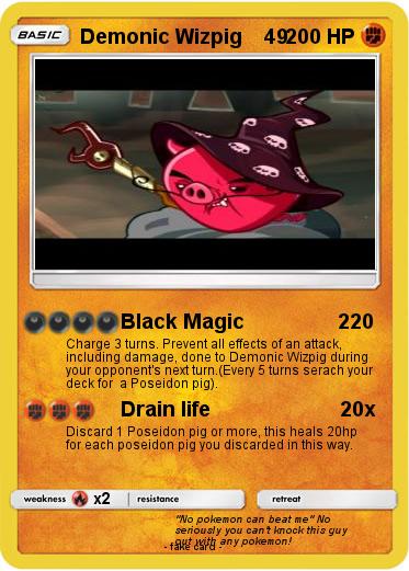 Pokemon Demonic Wizpig    49