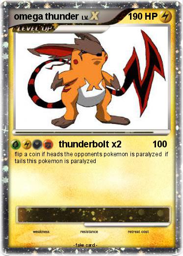 Pokemon omega thunder