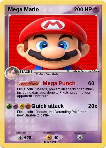 Pokemon Mega Mario