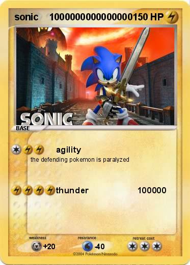 Pokemon sonic    1000000000000000