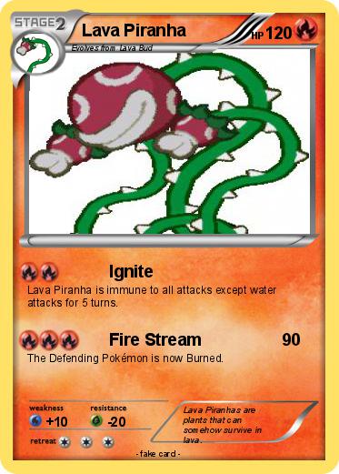 Pokemon Lava Piranha