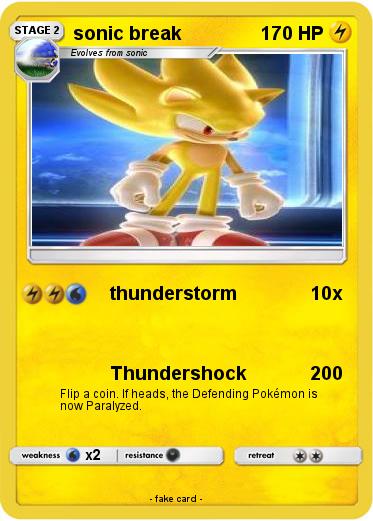 Pokemon sonic break