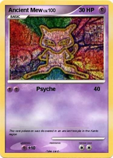 Pokemon Ancient Mew
