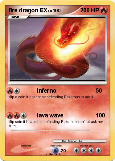 Pokemon fire dragon EX