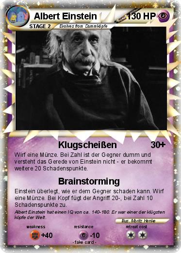 Pokemon Albert Einstein