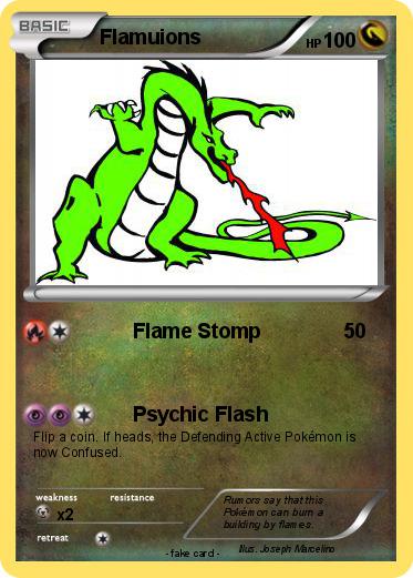 Pokemon Flamuions