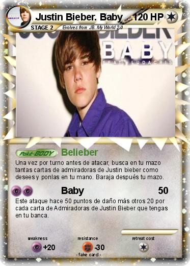 Pokemon Justin Bieber. Baby