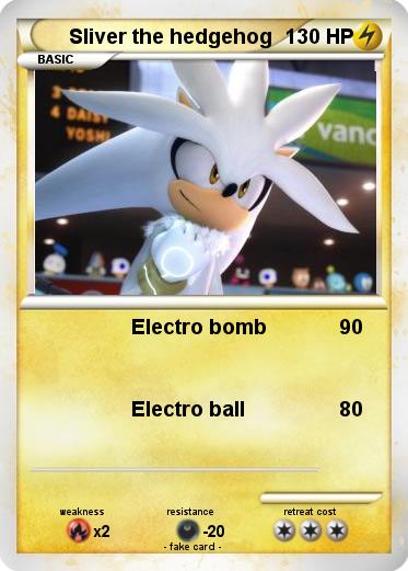 Pokemon Sliver the hedgehog