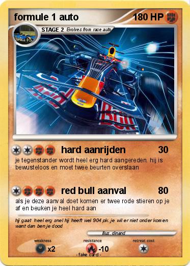 Pokemon formule 1 auto
