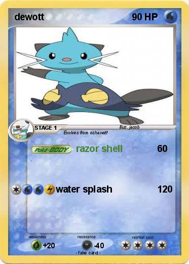 Pokemon dewott