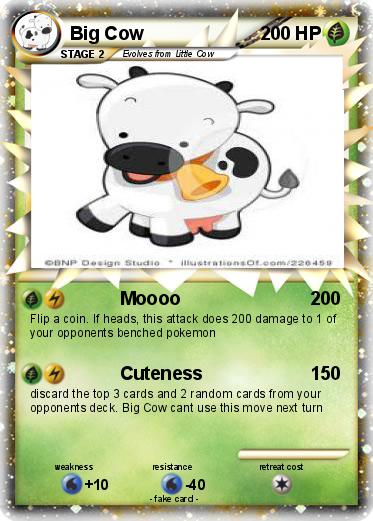 Pokemon Big Cow