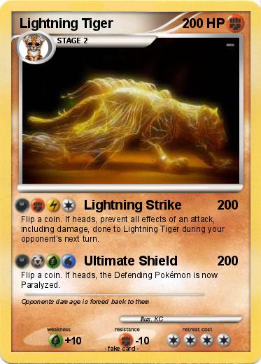 Pokemon Lightning Tiger
