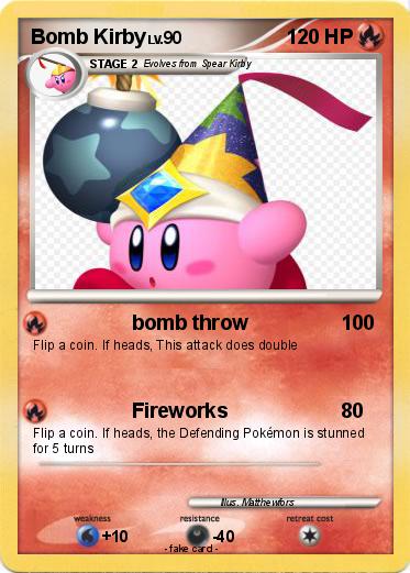 Pokemon Bomb Kirby