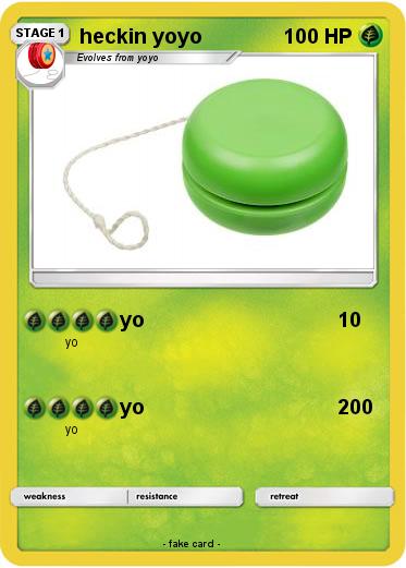 Pokemon heckin yoyo