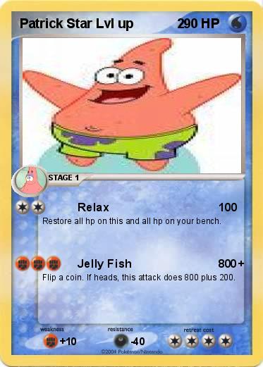 Pokemon Patrick Star Lvl up            2