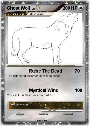 Pokemon Ghost Wolf