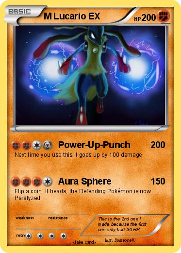 Pokemon M Lucario EX