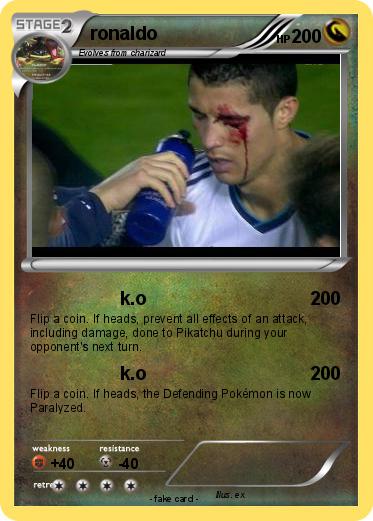 Pokemon ronaldo