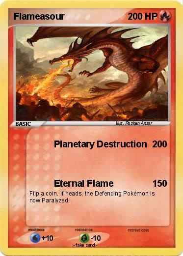 Pokemon Flameasour
