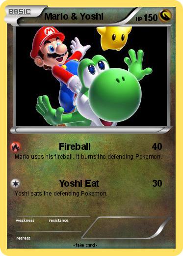 Pokemon Mario & Yoshi