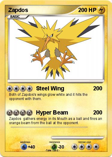 Pokemon Zapdos