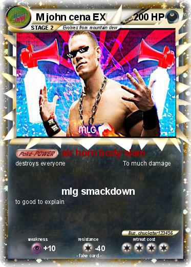Pokemon M john cena EX