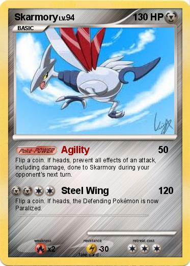 Pokemon Skarmory