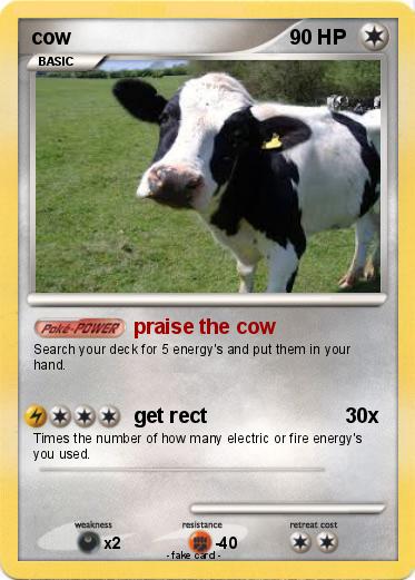 Pokemon cow