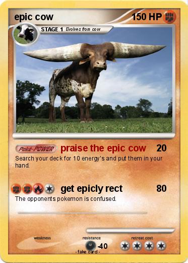 Pokemon epic cow