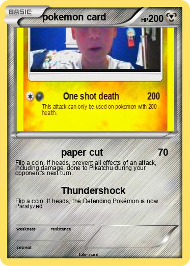 Pokemon pokemon card