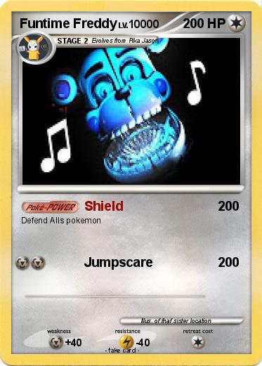 Pokemon Funtime Freddy