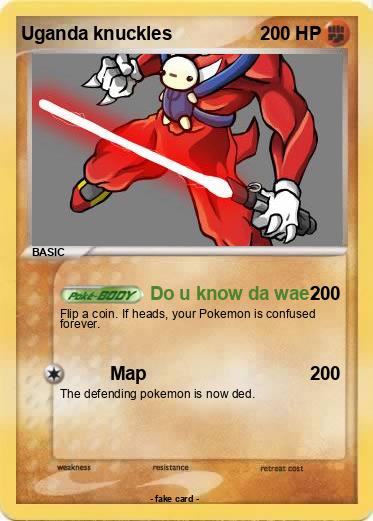 Pokemon Uganda knuckles