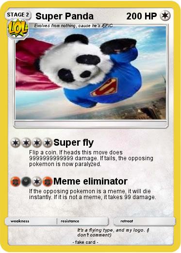 Pokemon Super Panda