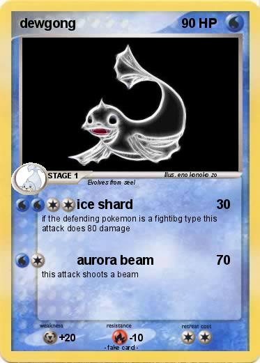 Pokemon dewgong