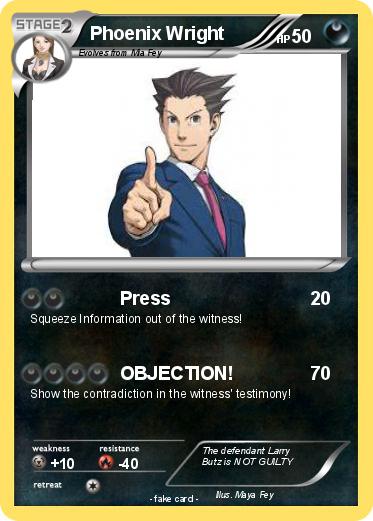 Pokemon Phoenix Wright