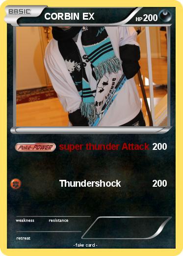 Pokemon CORBIN EX
