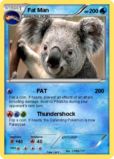 Pokemon Fat Man