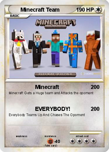Pokemon Minecraft Team