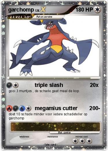 Pokemon garchomp