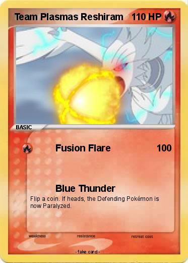 Pokemon Team Plasmas Reshiram