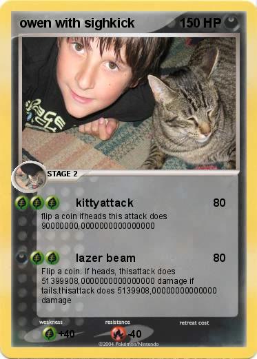 Pokemon owen with sighkick