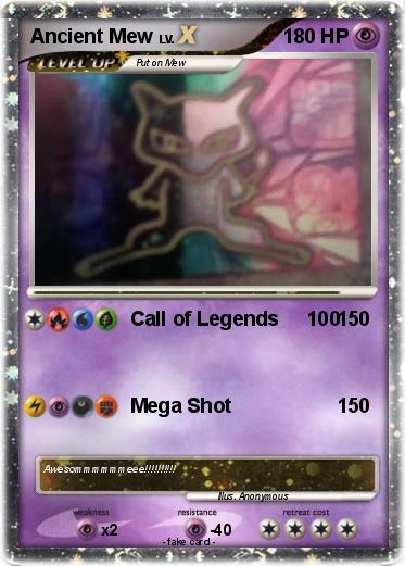 Pokemon Ancient Mew