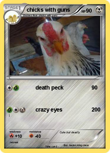 Pokemon chicks with guns