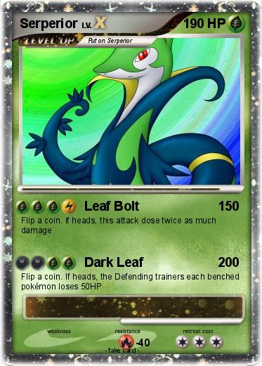 Pokemon Serperior