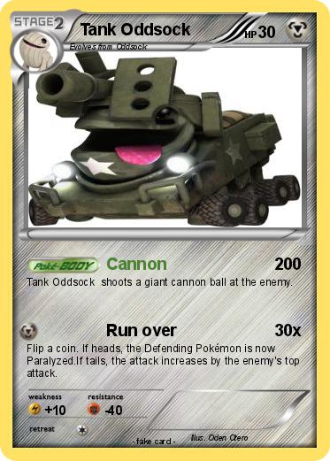 Pokemon Tank Oddsock
